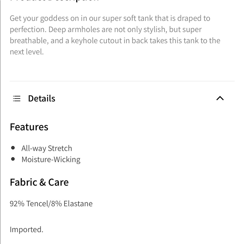 Fabletics tank - Picture 3 of 4